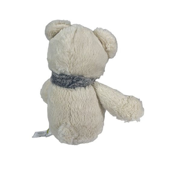 Animal Adventure Cream Bear Gray Grey Winter Scarf Plush Soft Toy Stuffed 2017 - Picture 5 of 8